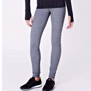 Ivivva Lululemon Rhythmic Tights Digital Weave 14